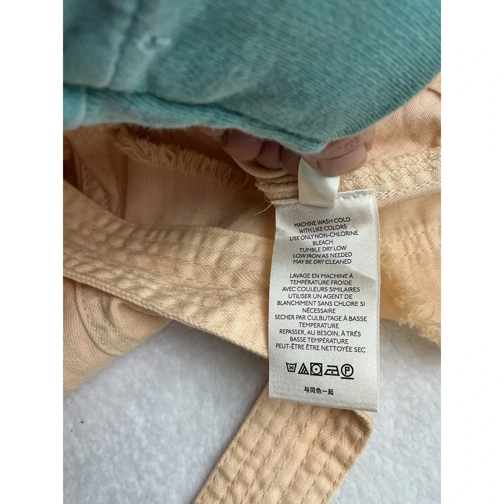 Free People We The Free Marci Coverall Romper Peach XS New‎ With Tags Utility